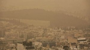 Αφρικανική σκόνη στο Ηράκλειο Κρήτης