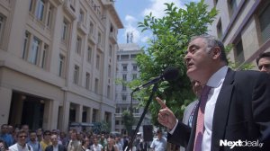 Λεπτό προς λεπτό η συγκέντρωση διαμαρτυρίας των ασφαλιστών!
