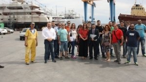 Επίσκεψη Σπουδαστών Πραγματογνωμόνων Coordinators S.A σε Ναυπηγείο