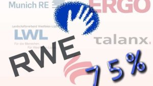 Σε Munich Re, Ergo, Swisslife, Talanx και Westfalen-Lippe το 74,9% της RWE