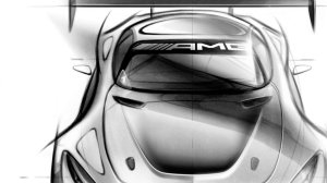 Το πρώτο σκίτσο της αγωνιστικής Mercedes-AMG GT3
