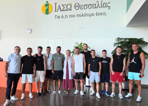 Στο ΙΑΣΩ Θεσσαλίας οι ιατρικές και εργομετρικές εξετάσεις της ΑΕΛ