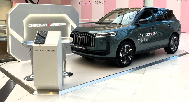 Το πλήρως υβριδικό SUV JAECOO SHS-H στο The Mall Athens