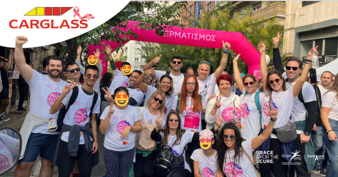 Η Carglass® έδωσε ξανά δυναμικό «παρών» στο 18ο Greece Race for the Cure®
