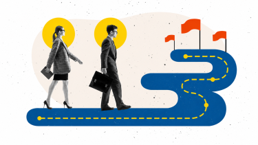 business people journey