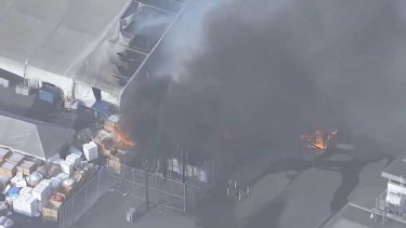 tesla-fremont-fire