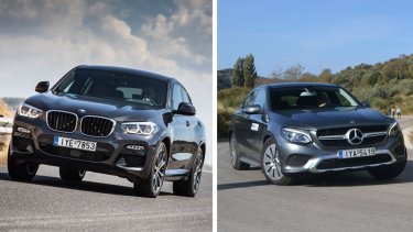 bmw-x4-20d-vs-mercedes-glc-250d-coupe