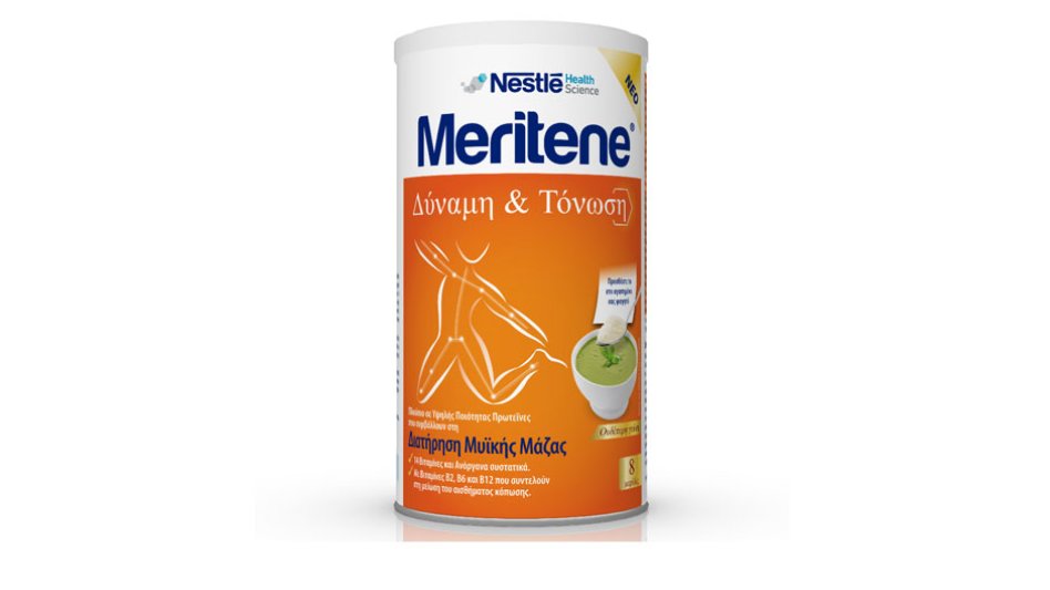 Μeritene® Δύναμη και Τόνωση με Ουδέτερη γεύση