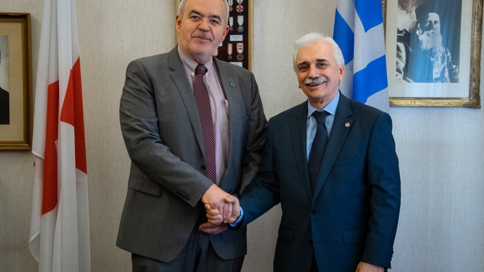 Συνεχίζεται η συνεργασία του Ελληνικού Ερυθρού Σταυρού με τον ΣΦΕΕ
