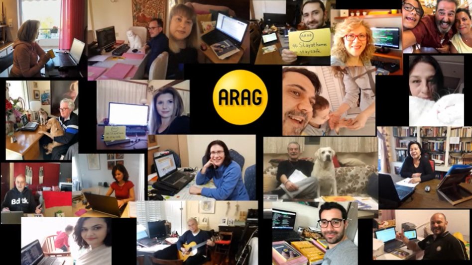 Η ARAG εταιρία δίπλα στους μαχητές της πρώτης γραμμής (video)