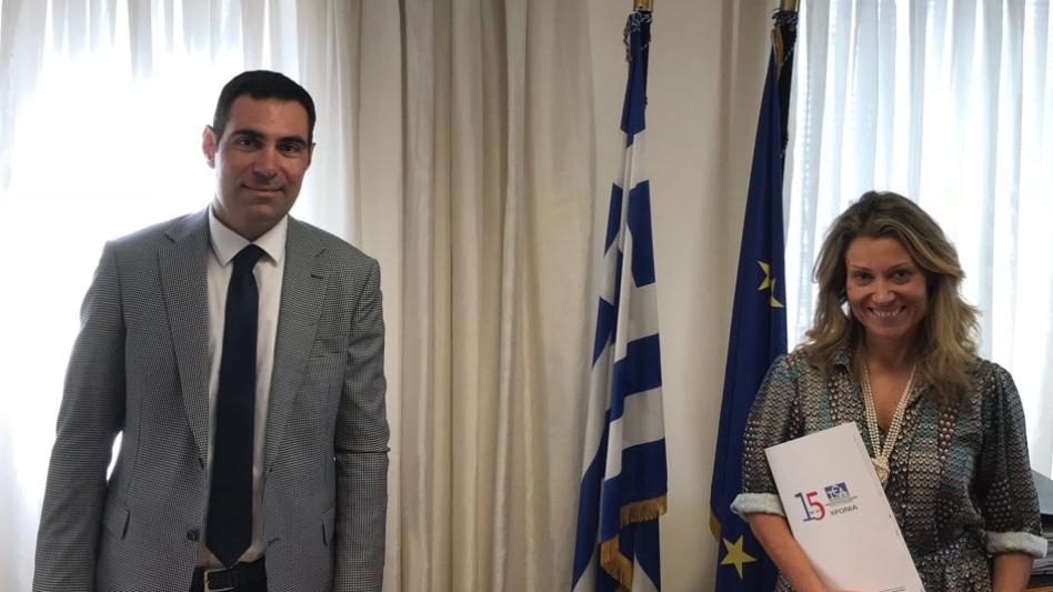 Συνάντηση με την Πρόεδρο της Επιτροπής Κεφαλαιαγοράς και εγγραφή της στο Τ.Ε.Α.-ΥΠ.ΟΙΚ.