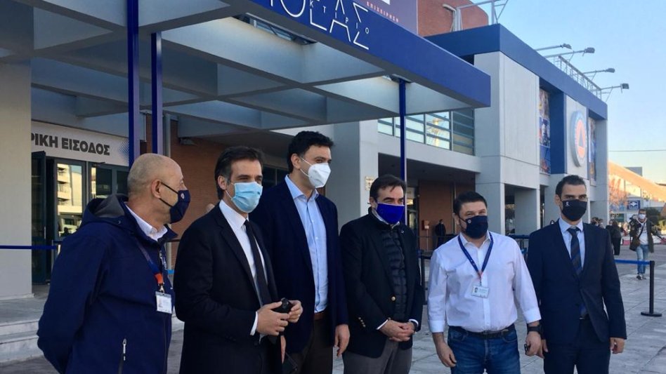 Συνάντηση του Νίκου Χαρδαλιά με τον Αντιπρόεδρο της Ευρωπαϊκής Επιτροπής Μαργαρίτη Σχοινά