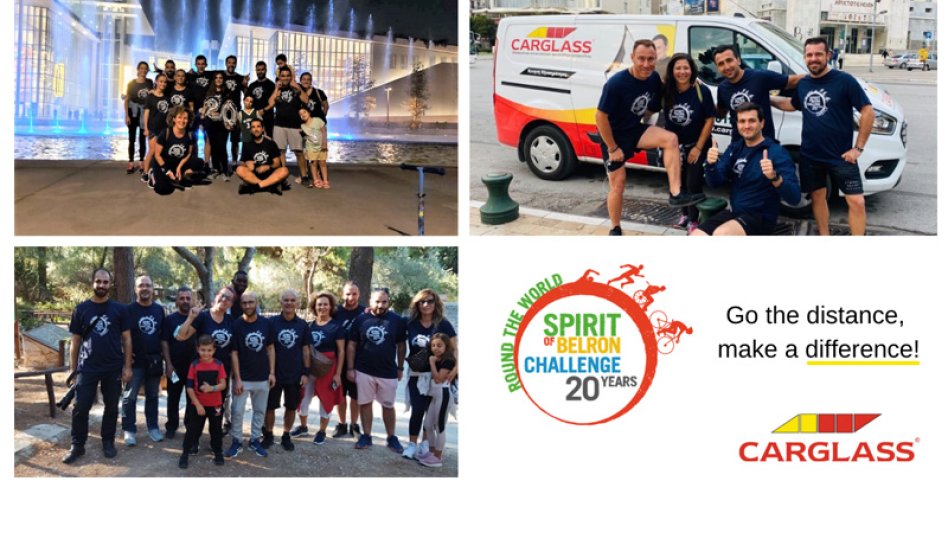Η Carglass® Ελλάδος συμμετείχε στο Spirit of Belron® Challenge 2021 - Round the World Challenge