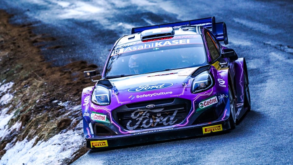 To νέο M-Sport Ford Puma Hybrid Rally1 και ο Sébastien Loeb νικητές στο Ράλι Μόντε Κάρλο