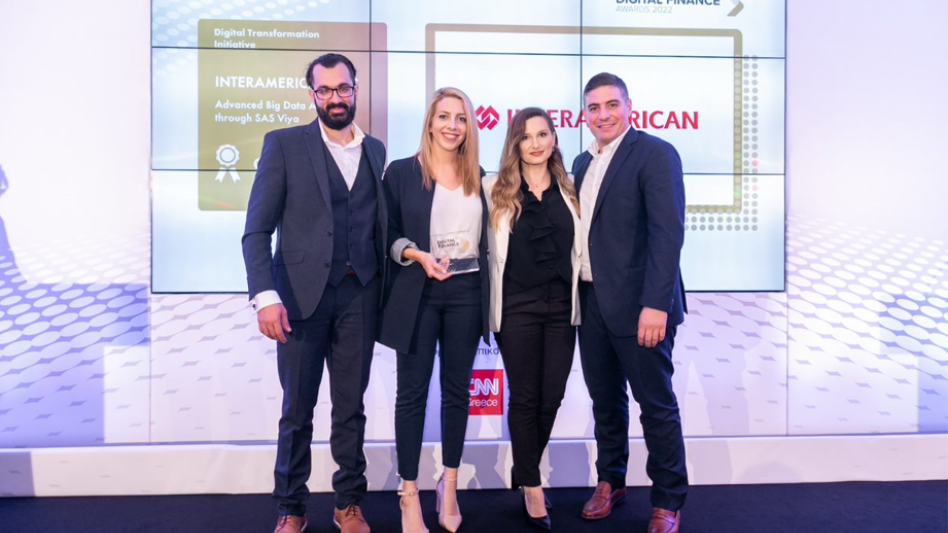 Η INTERAMERICAN απέσπασε τρία χρυσά βραβεία στα Digital Finance Awards 2022