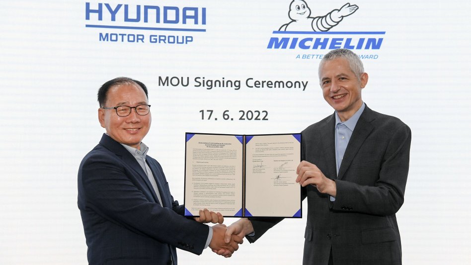 Συνεργασία Hyundai και Michelin για την ανάπτυξη ελαστικών για Premium ηλεκτρικά οχήματα
