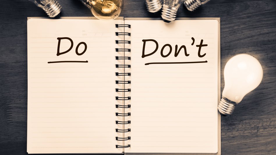 Ανοιχτές Ασφάλειες: Dos and Don'ts