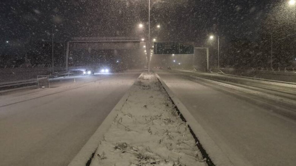 Κακοκαιρία Μπάρμπαρα: Κλείνει ξανά στις 23:00 η Εθνική οδός