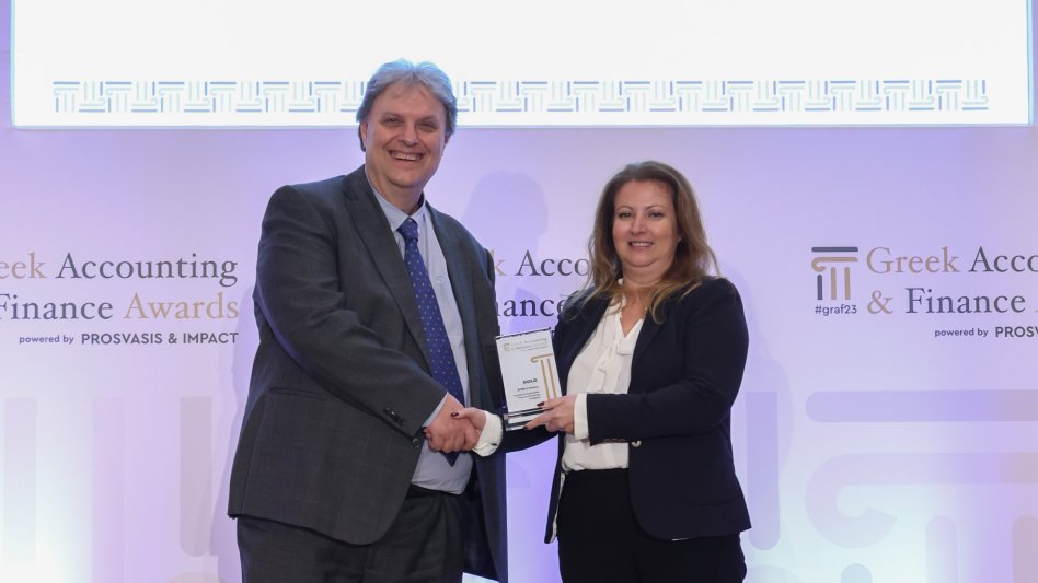 Χρυσή διάκριση για την KPMG στα βραβεία Greek Accounting & Finance Awards 2023!