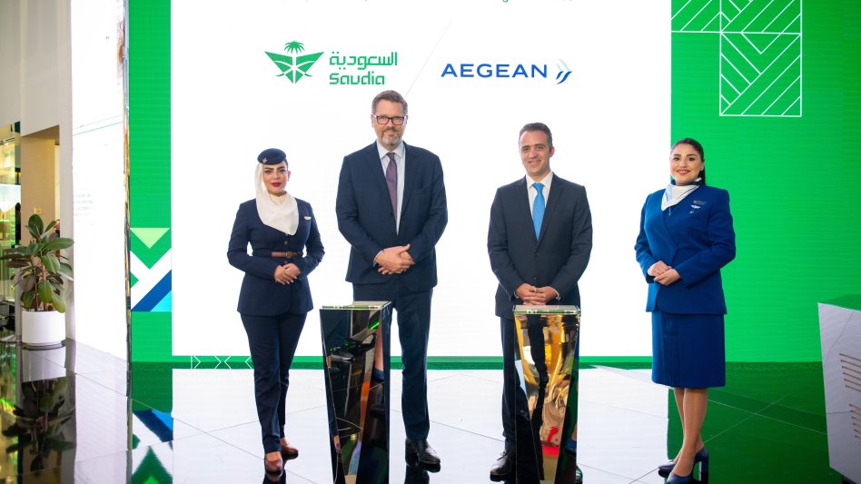 Η AEGEAN και η Saudia ανακοίνωσαν τη συνεργασία τους για πτήσεις κοινού κωδικού κατά τη διάρκεια της Arabian Travel Market 2024, στο Ντουμπάι!