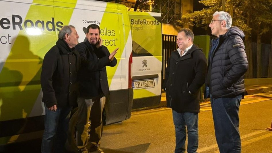 Safe Roads project: Νύχτα στην πόλη με την εκπομπή Traction και τον Αλέξη Πανταζή και Αιμίλιο Μάρκου της Hellas Direct