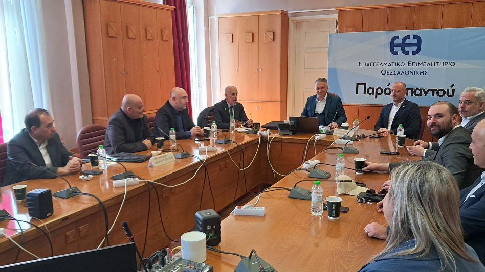 Με τον πρόεδρο και μέλη Διοίκησης της ΠΟΑΔ συναντήθηκε ο πρόεδρος του ΕΕΘ Κ. Μερελής