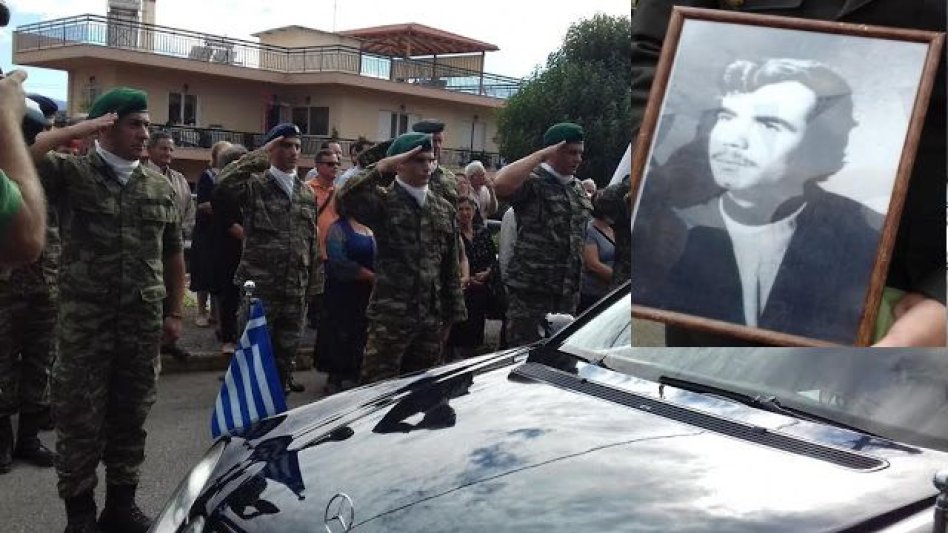 Επιμνημόσυνη δέηση για τον ήρωα της Κύπρου Αιμίλιο Μανιά στον Άγιο Δημήτριο Παραβόλας