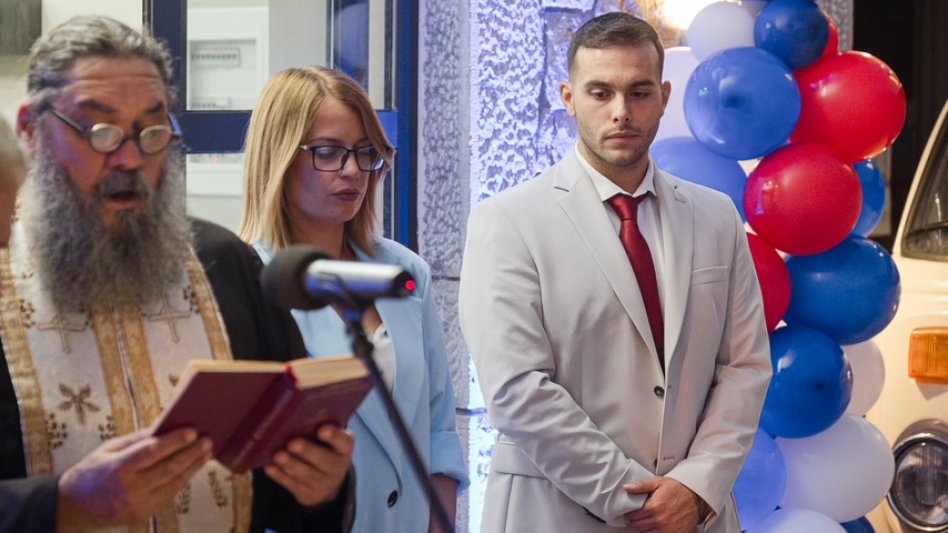 Εγκαίνια στο ασφαλιστικό γραφείο Brocare Insurance - Κουτουλέα στη Μάνη με παρουσία εκπροσώπων ασφαλιστικών εταιρειών, πελατών και συνεργατών