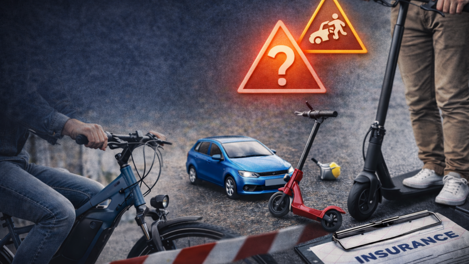 Μικροκινητικότητα (e-bikes, scooters): Τα κενά στην ασφαλιστική κάλυψη
