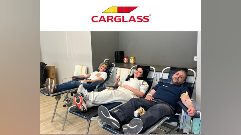 Carglass®: Σταθερή δέσμευση στην κοινωνική προσφορά μέσω της Ετήσιας Εθελοντικής Αιμοδοσίας